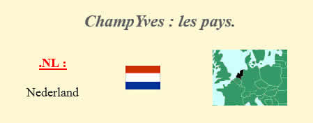 Les pays ChampYves