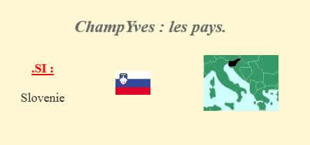 Les pays ChampYves